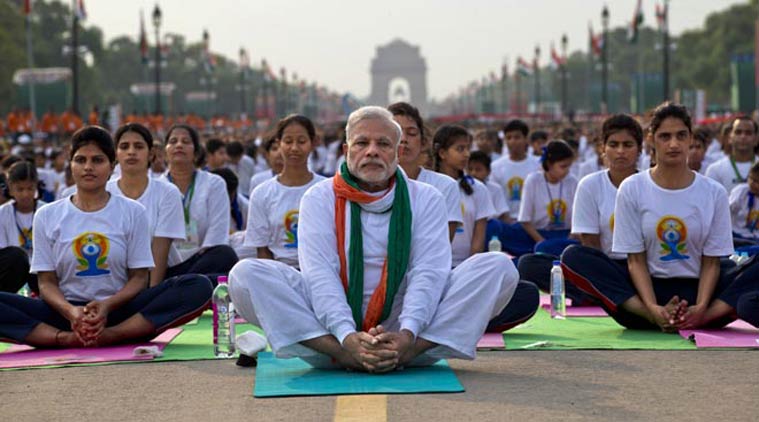 Prime Minister Modi Ji Participating In International Yoga Day Celebration