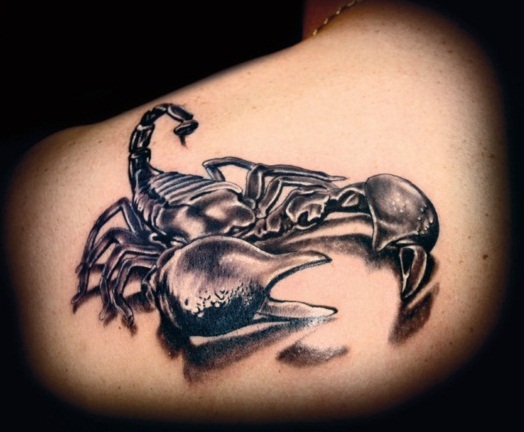 Scorpion Tattoo Design Idea