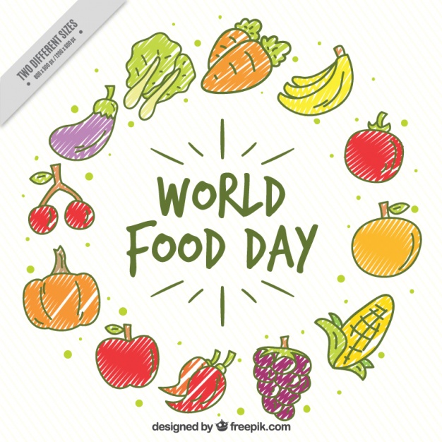 World Food Day Animated Graphic Image