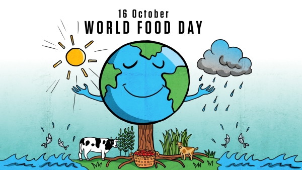 World Food Day Animated Graphic
