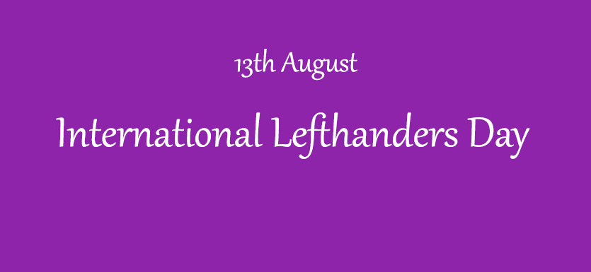 13th August International Left Handers Day Facebook Cover Picture