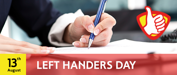 13th August Left Handers Day Facebook Cover Picture