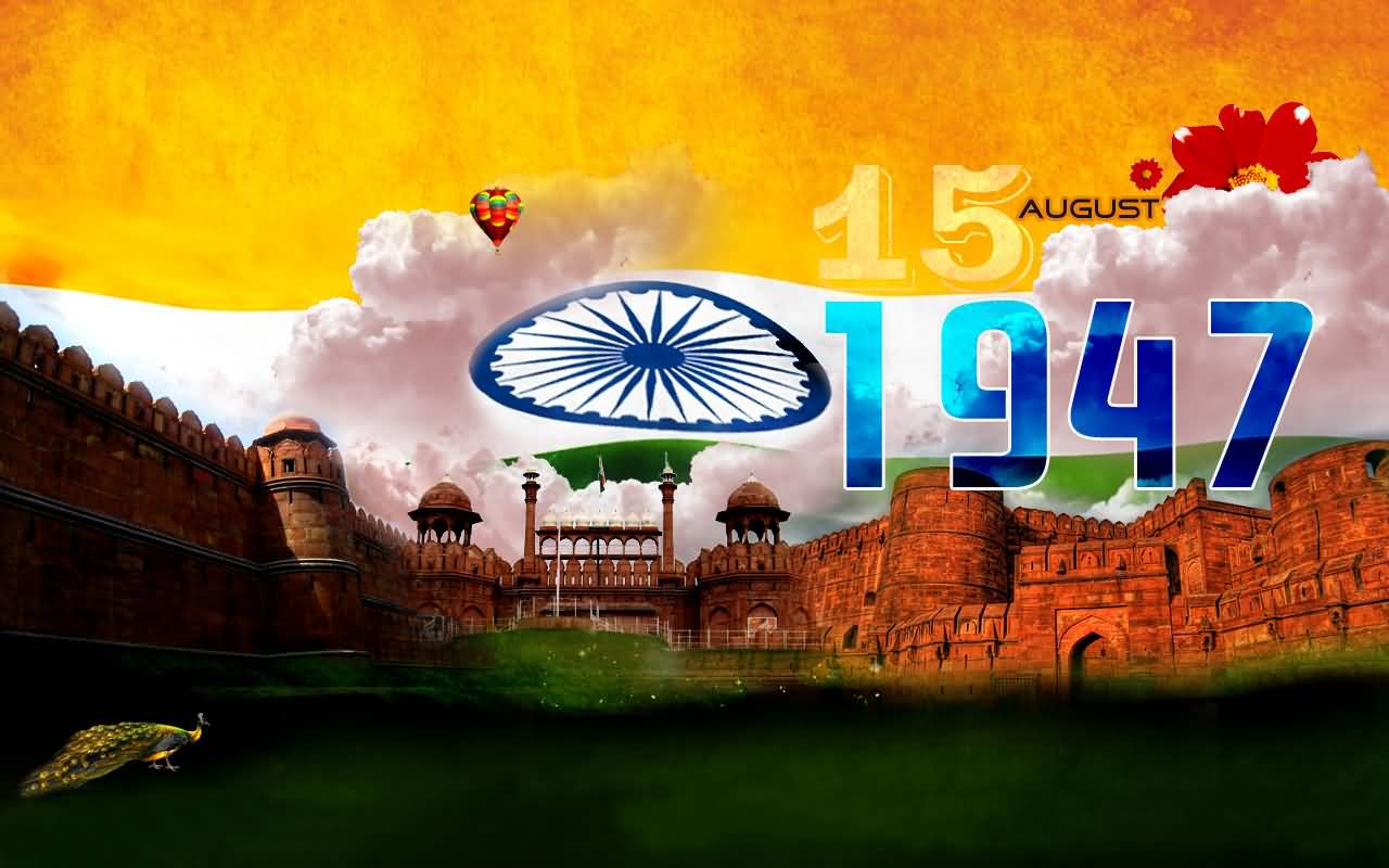 15 August 1947 Happy Independence Day India