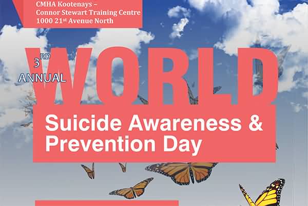 3rd Annual World Suicide Awareness And Prevention Day