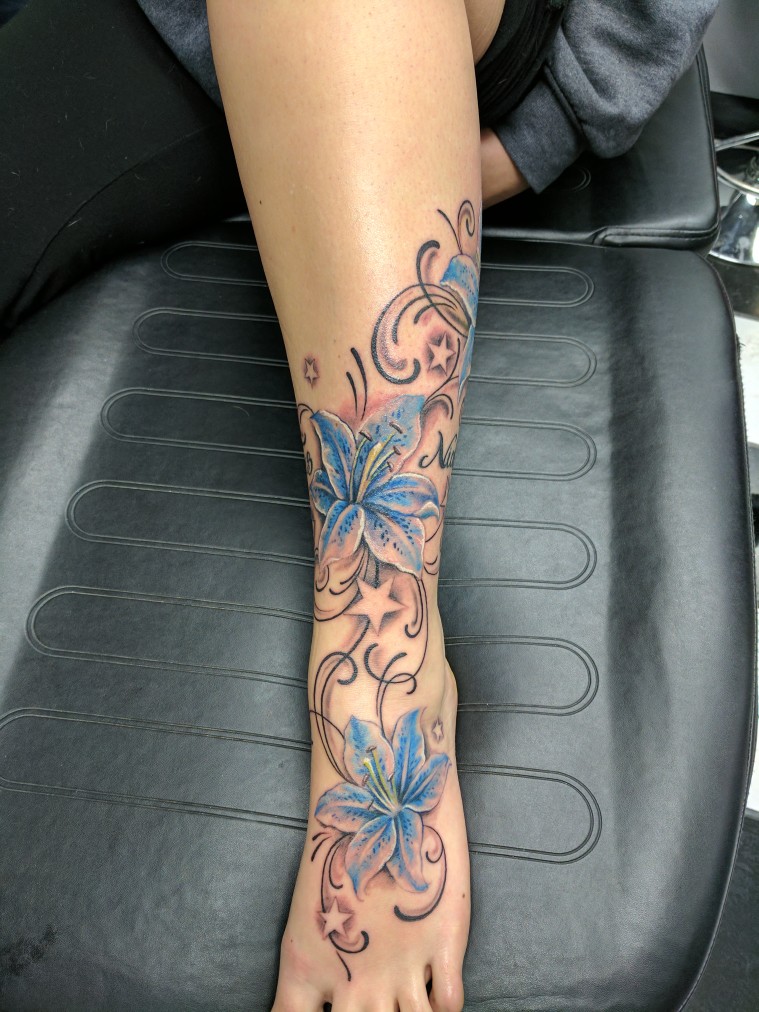 Tattoo Designs For Feet And Legs