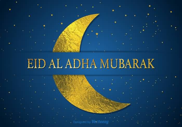 Eid Al Adha Mubarak Half Moon Picture