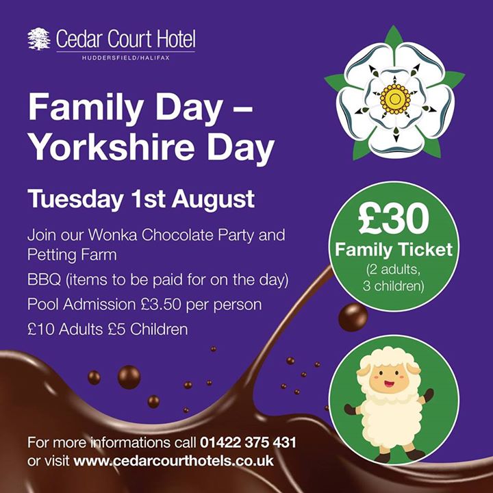 Family Day Yorkshire Day 1st August