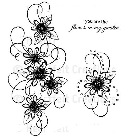 Feminine Daisy Flowers Tattoo Design