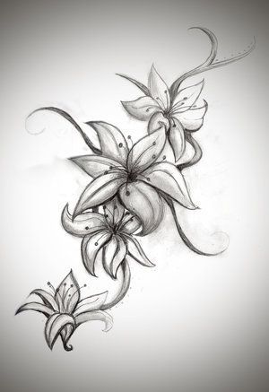 Tattoo lilly