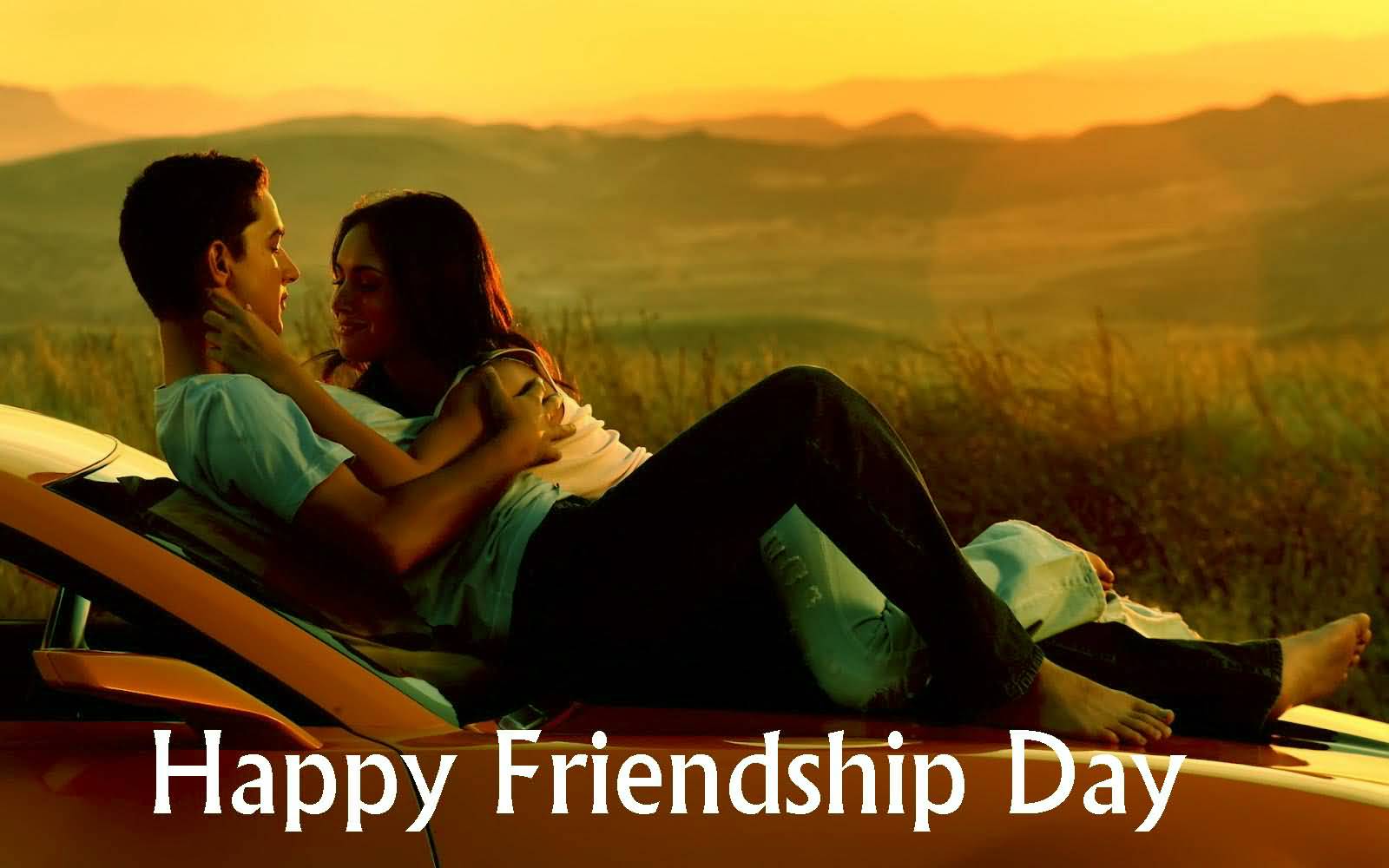 Happy Friendship Day Couple Picture
