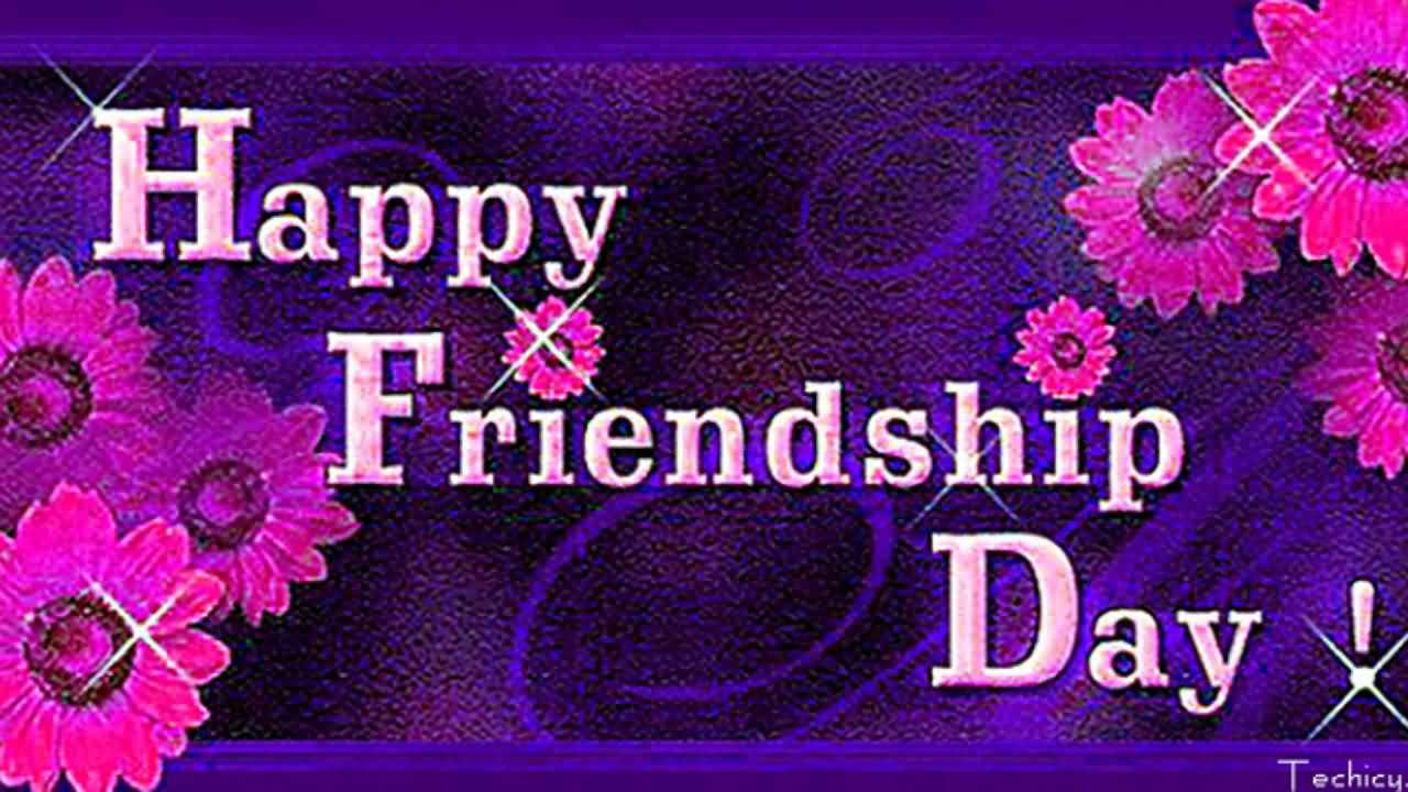 Happy Friendship Day Flowers Facebook Cover Picture