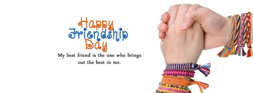 Happy Friendship Day Hand In Hand Facebook Cover Picture