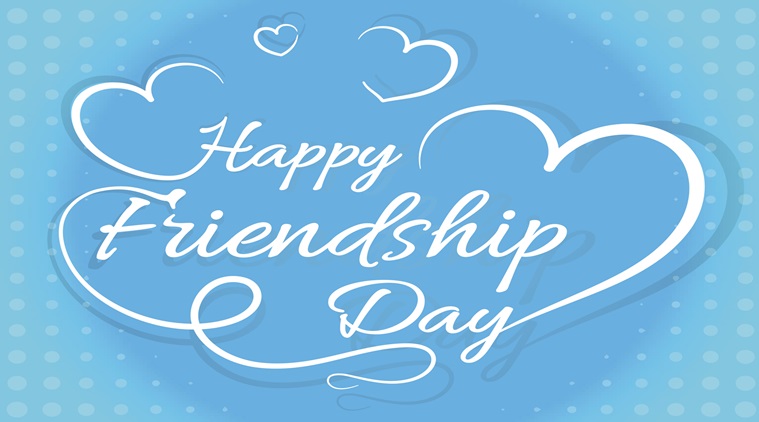 Happy Friendship Day Hearts Greeting Card