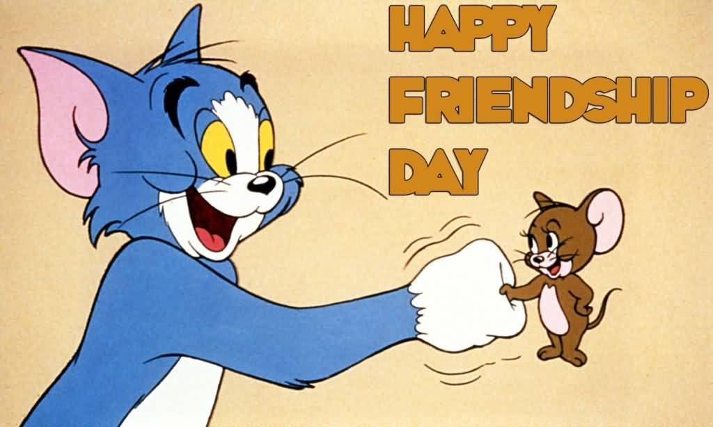 Happy Friendship Day Tom And Jerry Good Friends