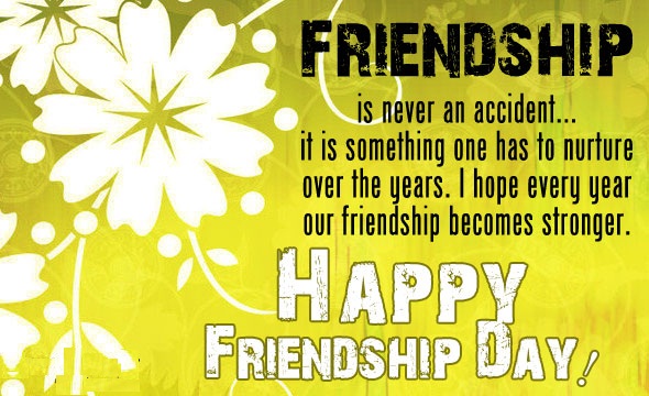 Happy Friendship Day Wishes Card