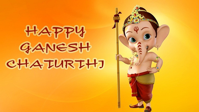 Happy Ganesh Chaturthi Bal Ganesha