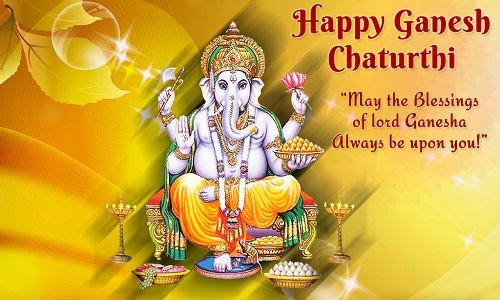 Happy Ganesh Chaturthi May The Blessings Of Lord Ganesha Always Be Upon You