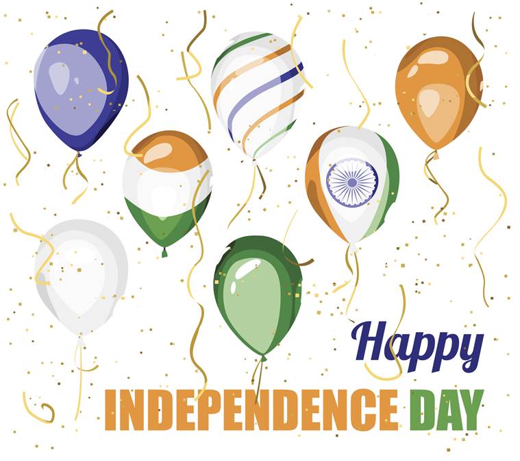 Happy Independence Day Balloons Picture