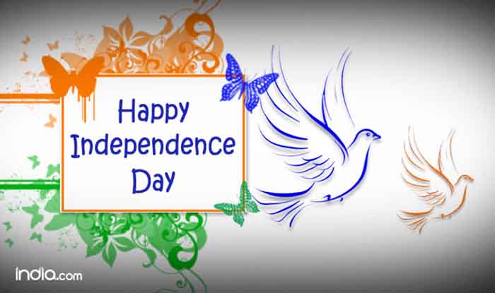 Happy Independence Day Flying Birds Picture