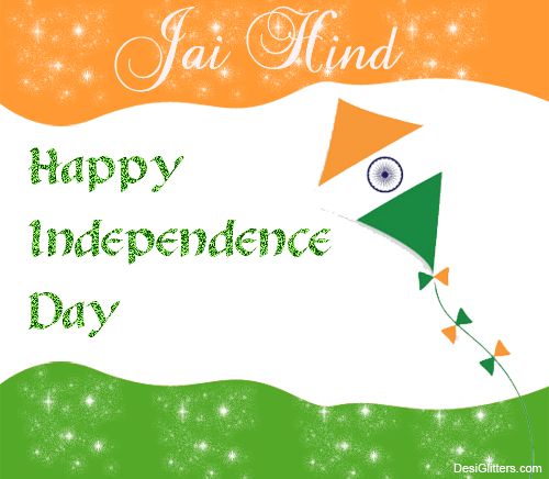 Happy Independence Day India Tri Color Kite