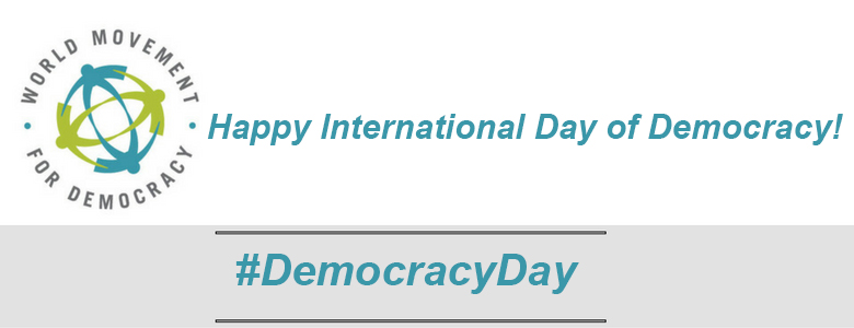 Happy International Day Of Democracy World Movement For Democracy