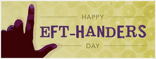 Happy Left Handers Day Header Image