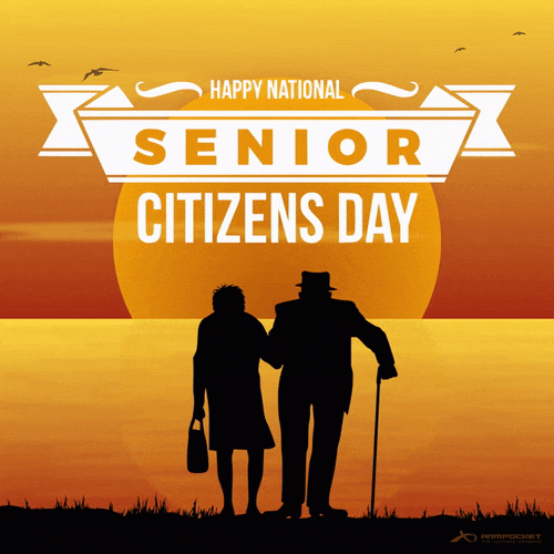 Happy National Senior Citizens Day Card