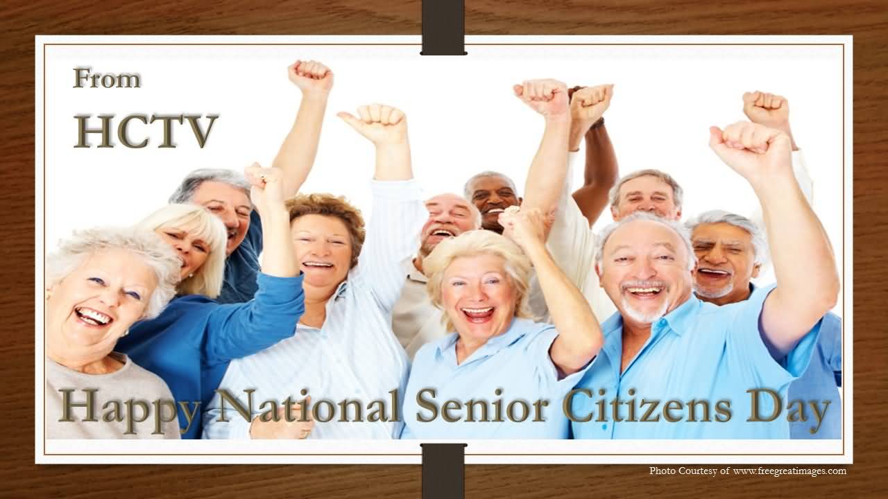 Happy National Senior Citizens Day Happy Old People