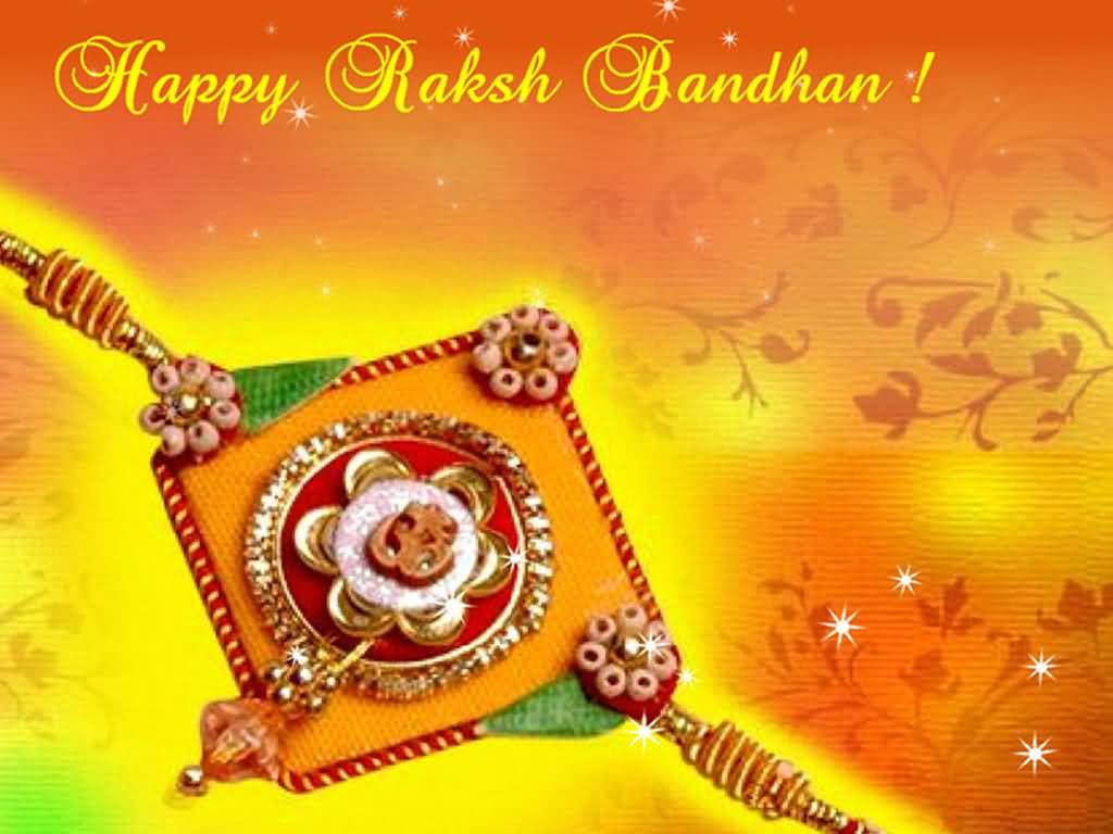 Happy Raksha Bandhan 2017 Wishes Wallpaper