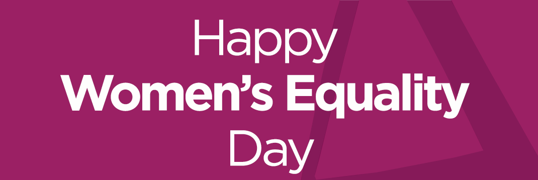 Happy Women’s Equality Day Header Image