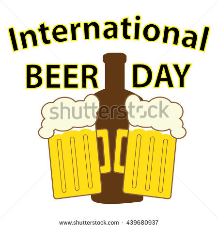 International Beer Day Clipart Ecard