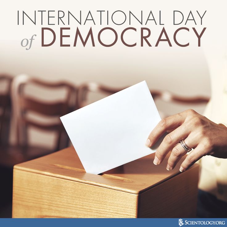 International Day Of Democracy Voting Picture