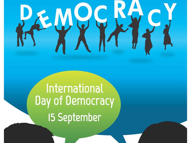 International Day of Democracy 15 September