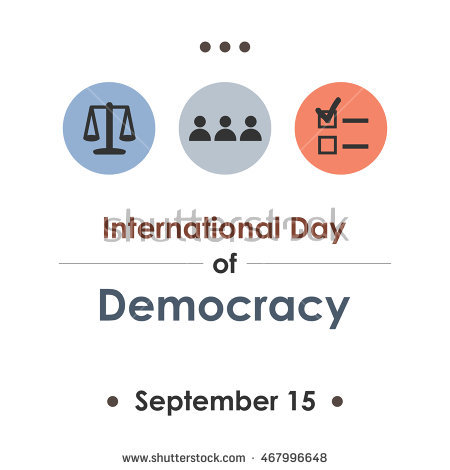 International Day of Democracy September 15 Image