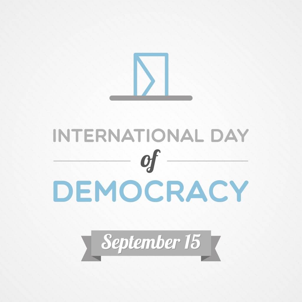 International Day of Democracy September 15