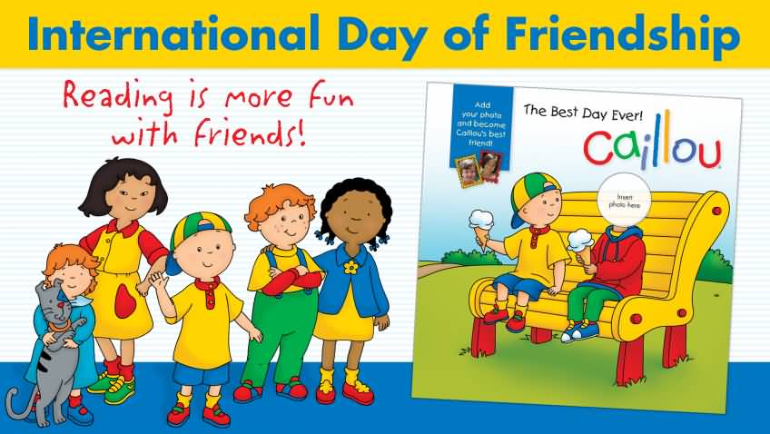 International Day of Friendship Reading Is More Fun With Friends