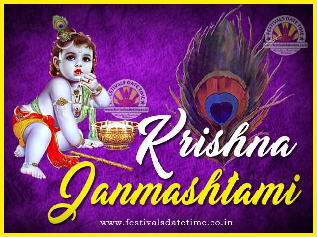 Krishna Janmashtami Bal Krishan Picture