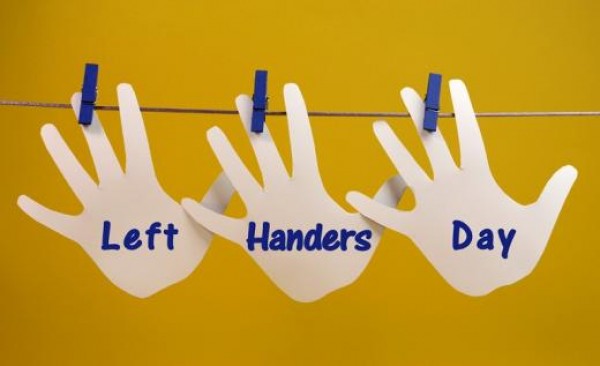 Left Handers Day Hanging Left Hands