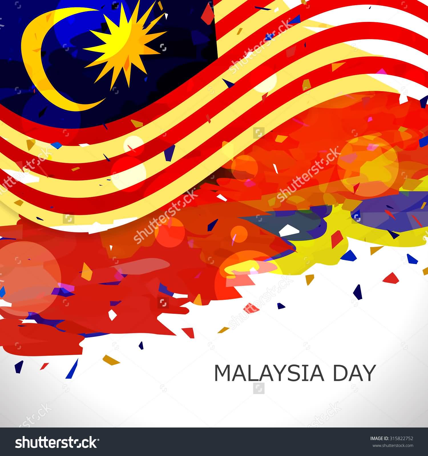 Malaysia Day Flag Of Malaysia Flag Illustration