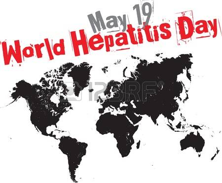 May 19 World Hepatitis Day World Map