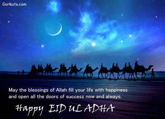 May The Blessings Of Allah Fill Your Life With Happiness And Open All The Doors Of Success Now And Always Happy Eid Al Adha
