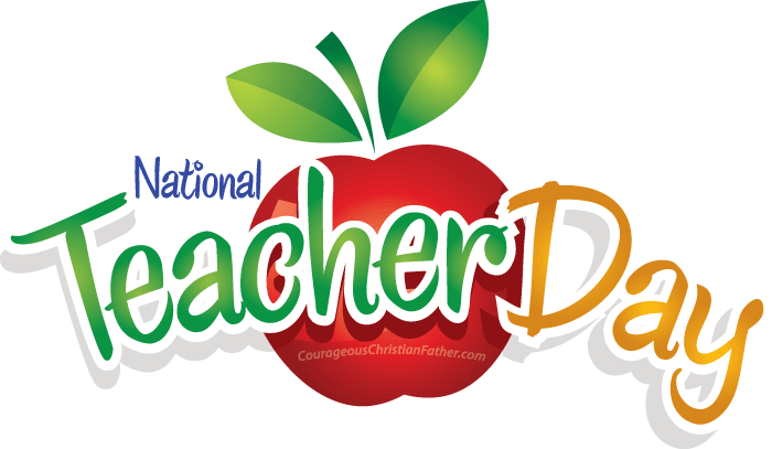 National Teacher’s Day Apple Clipart