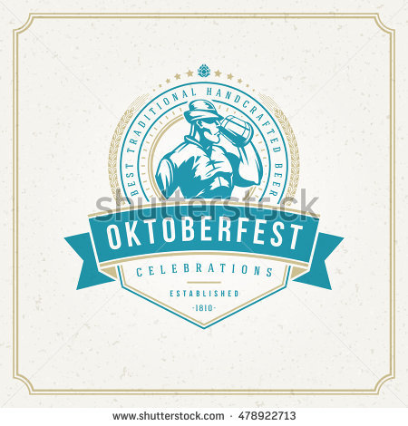 Oktoberfest Celebrations Flyer On Textured Background