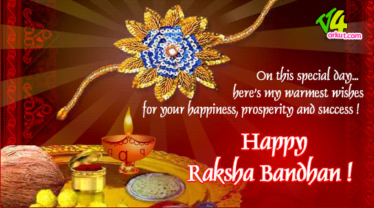 On This Special Day Here’s My Warmest Wishes For Your Happiness, Prosperity And Success Happy Raksha Bandhan
