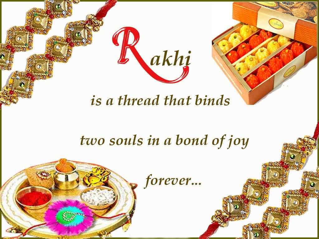 Rakhi Is A Thread That Binds Two Souls In A Bond Of Joy Forever