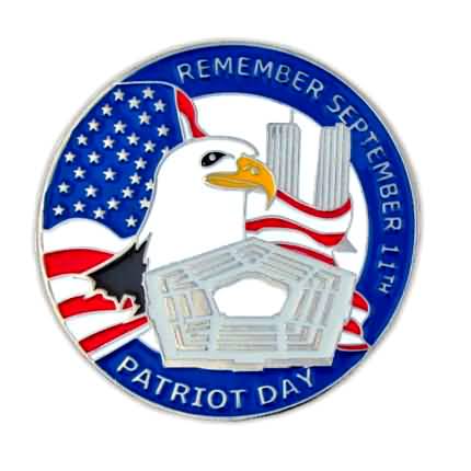 Remember September 11th Patriot Day Eagle