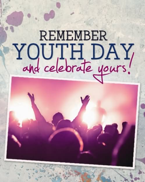 Remember Youth Day And Celebrate Yours Card