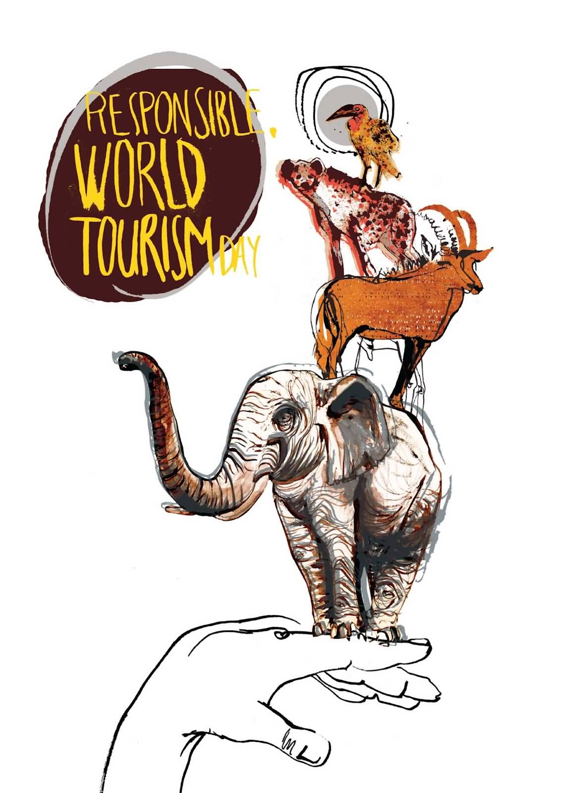 Responsible World Tourism Day Painting