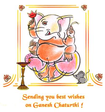 Sending You Best Wishes On Ganesh Chaturthi