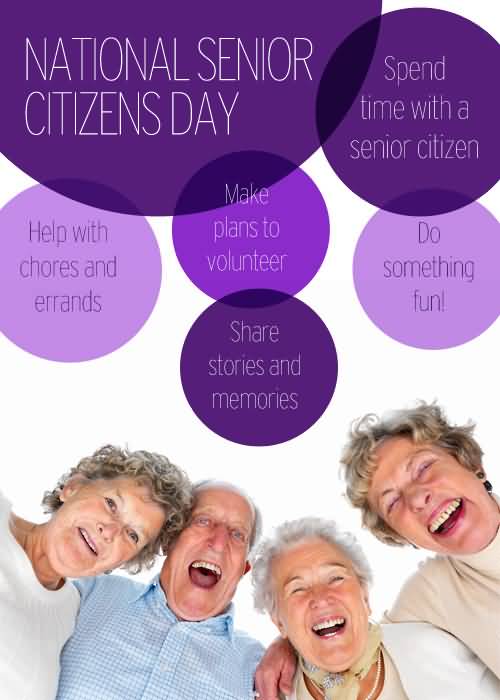 Senior Citizens Day Spend Time With A Senior Citizen